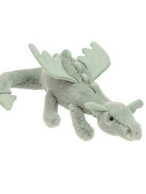 Jellycat 20 Inch Sage Dragon Huggable Plush Toy Perfect for Magical Moments